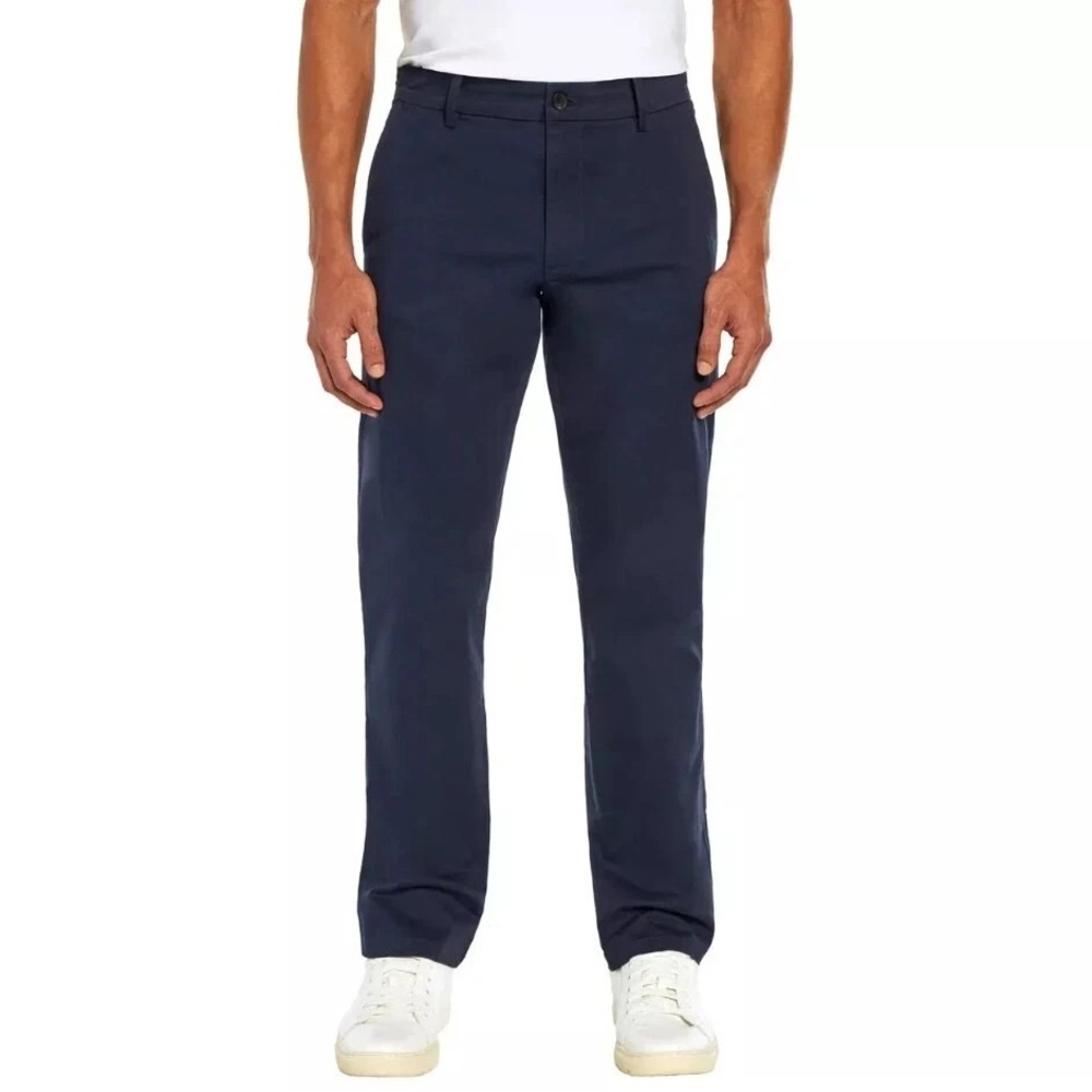 Banana Republic Chino Pants Men 38X34 Straight Fit Slim through Hip Thigh Blue